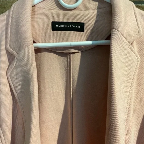 NWOT Pink Cotton Roll Up Jacket - Picture 5 of 10